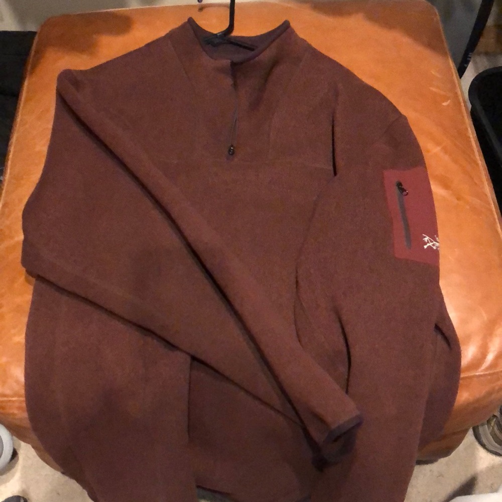 Arc’teryx Covert zip neck pullover PolarTec
